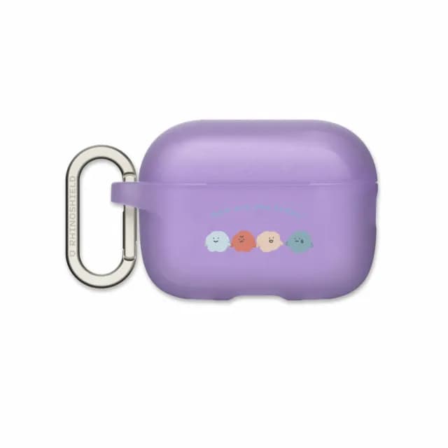 【RHINOSHIELD 犀牛盾】AirPods Pro2/Pro/第4代 無線耳機保護殼/手牽手一起走(方坊 Square Studio)