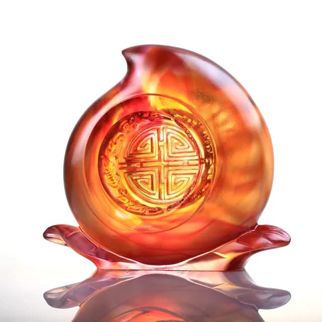 【琉璃工房 LIULI】好日好年好一生 入厝禮/轉任/感謝(送禮/琉璃/禮物/水晶/藝術品/禮贈/企業)