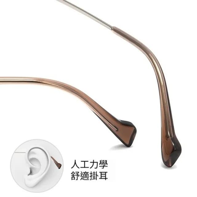 【LEESA】情人節禮物 方圓框眼鏡\無度數眼鏡\眼鏡框\女生眼鏡\顯臉小\素顏眼鏡\圓臉適合\眼鏡\透明框眼鏡\