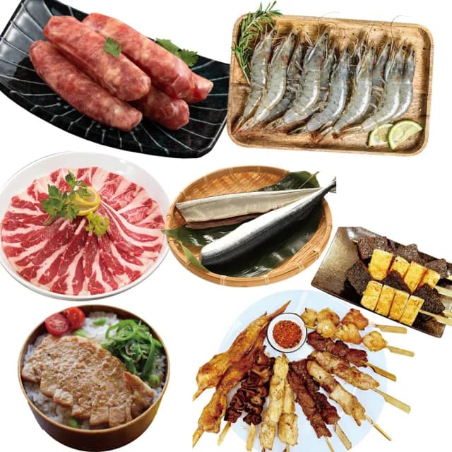 【約克街肉舖】澎湃海陸烤肉15件組(2.8kg±10%/組_中秋烤肉/露營燒烤/現貨+預購)