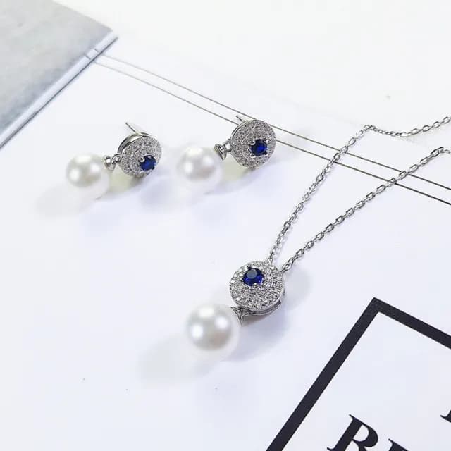 【Paiya 派亞】S925純銀耳釘韓版圓形微鑲淡水珍珠女耳環(送禮好物/交換禮物)