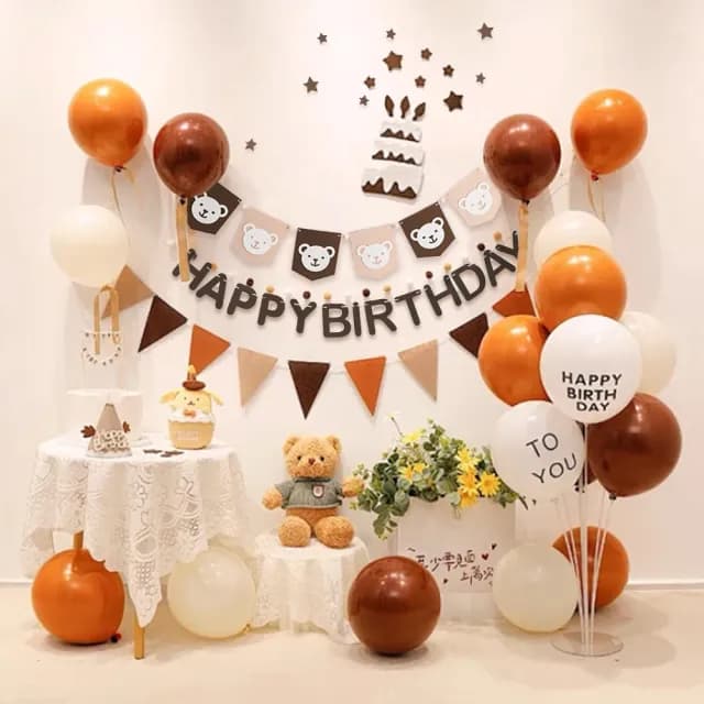 【上手家居】生日佈置拉旗組(收涎佈置/掛旗/慶生/三角旗)