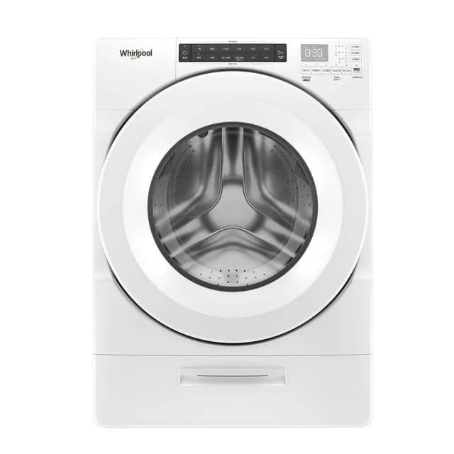 【Whirlpool 惠而浦】家電速配17公斤◆Load&Go變頻滾筒洗衣機(8TWFW5620HW)