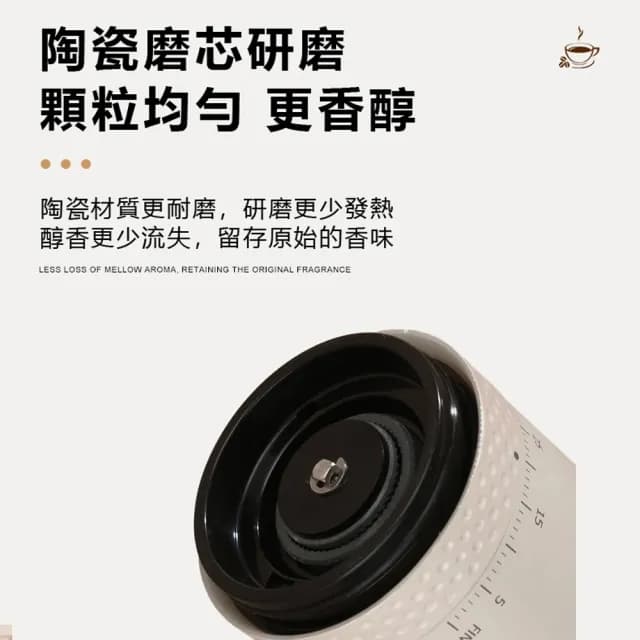 【Solid】小型電動咖啡豆磨豆機 義式咖啡自動磨粉機 便攜咖啡研磨機 咖啡機
