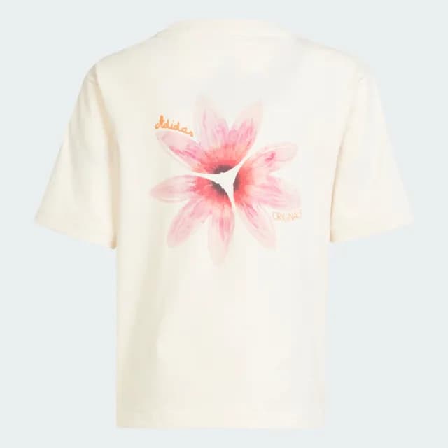 【adidas 愛迪達】SUMMER GLOW 短袖上衣 T恤 童裝 - Originals KC0776