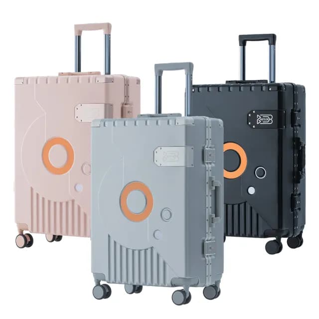 【Batolon 寶龍】22吋  圓舞曲ABS鋁框硬殼箱/行李箱(7色任選)