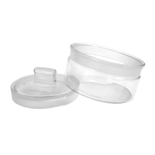 【一沐生活】迷你瓶 2入 分裝罐 樣品瓶 圓玻璃瓶 迷你玻璃瓶 透明瓶 165-GWB4025(擴香瓶 收納飾品 容器罐)