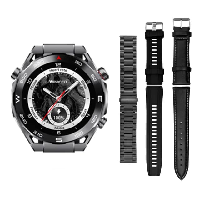 【IS】RW-20 藍芽運動智慧心率手錶(贈三款個性錶帶)