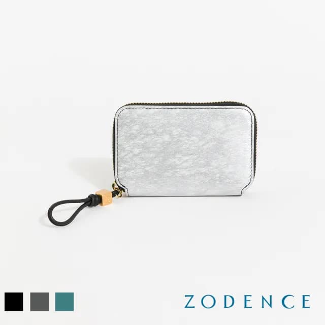 【ZODENCE 佐登司】PAINTING進口真皮印象藝術卡片零錢包(多色/真皮/2025新款上市)