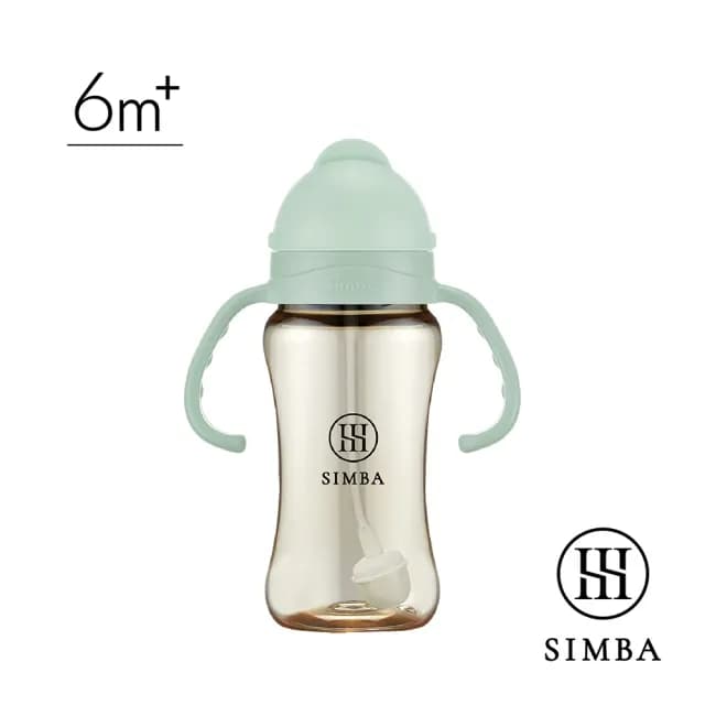 【Simba 小獅王辛巴官方直營】蘊蜜鉑金PPSU防漏滑蓋學習水杯270ml(飲食訓練適用)
