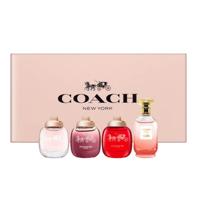 【COACH】女性迷你香氛禮盒 4.5ml*4(專櫃公司貨)