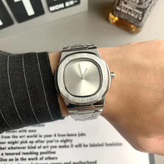 【LEEHER】鈦合金手錶/高級腕錶/男腕錶/休閒錶/商務錶/石英錶男錶/石英手錶/鋼帶手錶/防水