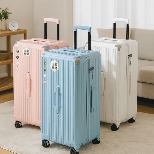 【KOLKO】26吋防撞款胖胖行李箱(胖胖箱 旅行箱 託運箱 拉桿箱 密碼鎖行李箱)