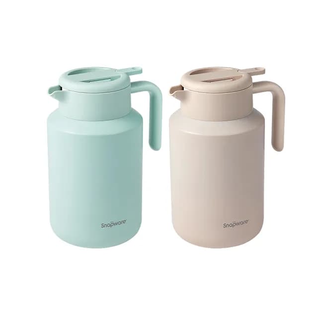 【CorelleBrands 康寧餐具】316不鏽鋼真空保溫壺2400ml(兩色可選)