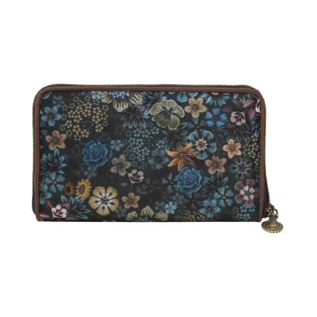【PIP STUDIO】買一送一。買包送品牌精選提袋│Wally 碎花長夾/錢包-Tutti i Fiori Blue