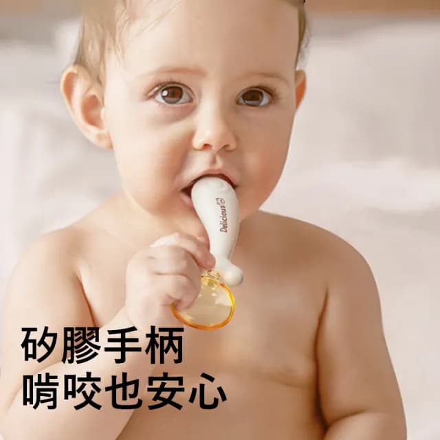 【Jonyer】扭扭勺兒童餐具套組 360°彎曲勺子 輔食湯匙 寶寶吃飯訓練 自主進食 兒童學習餐具