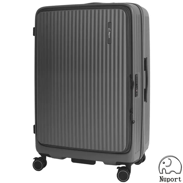 【Nuport 妮柏兒】28吋第四代極致流體系列前開式旅行箱/行李箱(5色可選)