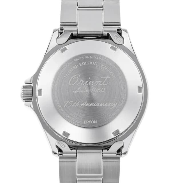 【ORIENT 東方錶】75週年限量 Water Resistant 潛水機械腕錶 畢業禮物 送禮 推薦(RA-AA0823L)