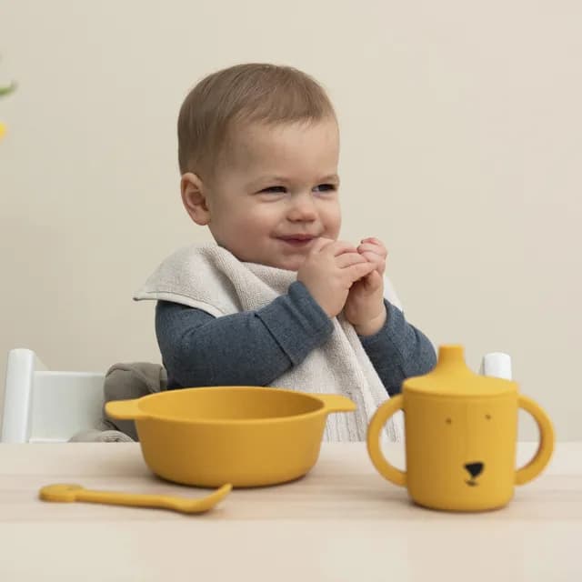 【Trixie 比利時】動物造型矽膠雙耳水杯 多款可選(副食品 餐具 水瓶 水壺)