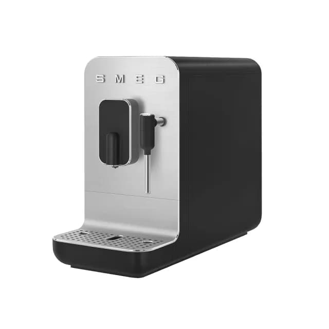 【SMEG】義大利全自動義式咖啡機BCC12款-耀岩黑(BCC12BLMUS)
