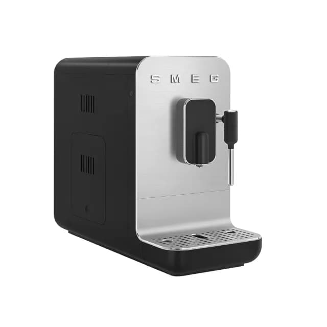【SMEG】義大利全自動義式咖啡機BCC12款-耀岩黑(BCC12BLMUS)