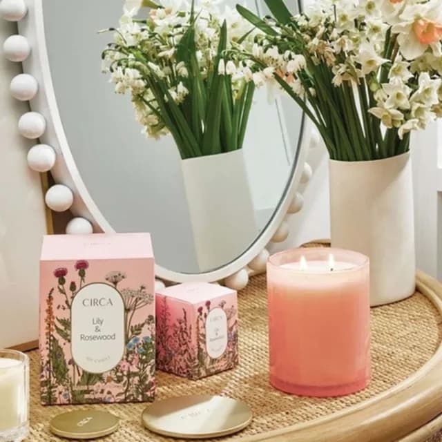 【Circa Home】百合花梨木 大豆蠟燭 350g(限定商品)