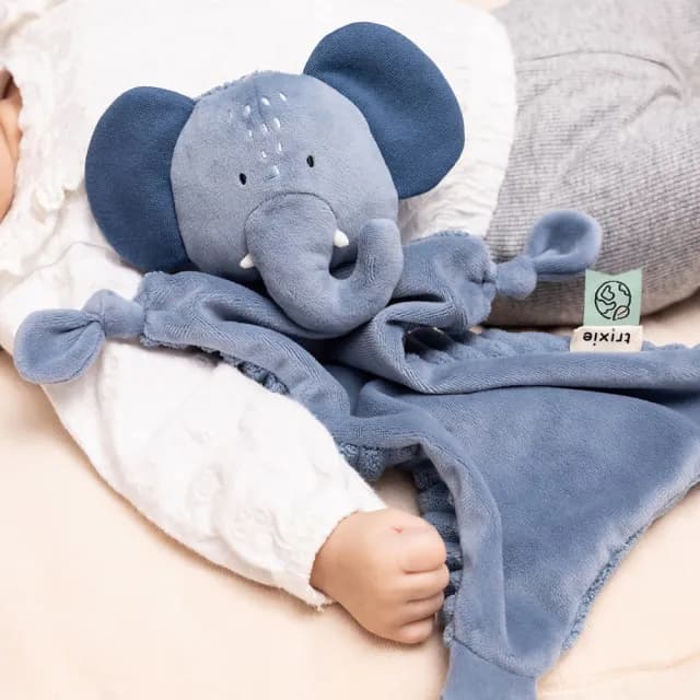 【Trixie 比利時】動物造型寶寶安撫巾 多款可選(口水巾 安撫玩偶 彌月禮)