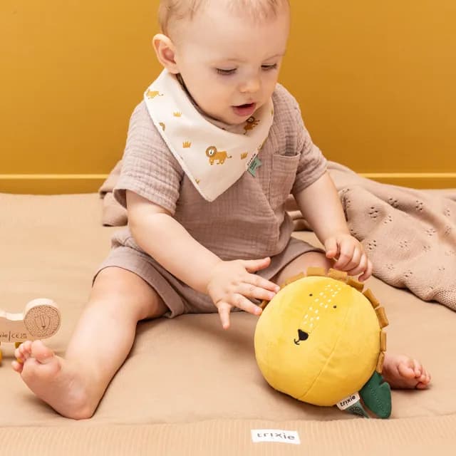 【Trixie 比利時】動物造型搖鈴布球 多款可選(安撫玩具 彌月禮)