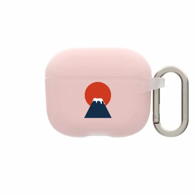 【RHINOSHIELD 犀牛盾】AirPods Pro2/Pro/第4/3/2/1代 無線耳機保護殼/富士山(I Love Doodle)