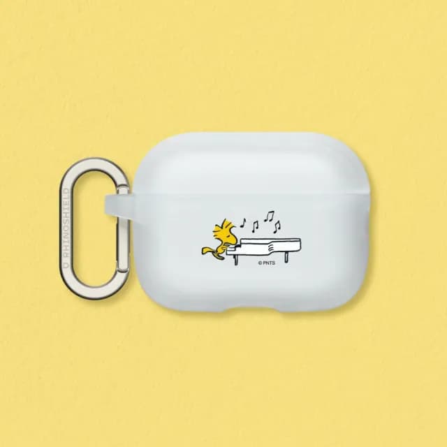 【RHINOSHIELD 犀牛盾】AirPods Pro2/Pro/第4/3/2/1代 無線耳機保護殼/史努比-鋼琴家胡士托(Snoopy)