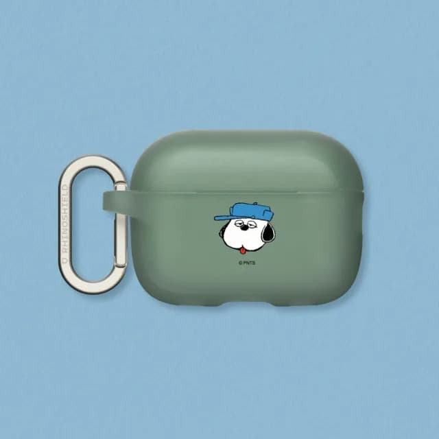 【RHINOSHIELD 犀牛盾】AirPods Pro2/Pro/第4/3/2/1代 無線耳機保護殼/史努比-歐拉夫(Snoopy)