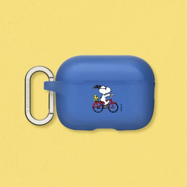 【RHINOSHIELD 犀牛盾】AirPods Pro2/Pro/第4/3/2/1代 無線耳機保護殼/Snoopy Ride The Bike(Snoopy)