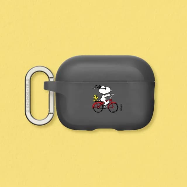 【RHINOSHIELD 犀牛盾】AirPods Pro2/Pro/第4/3/2/1代 無線耳機保護殼/Snoopy Ride The Bike(Snoopy)