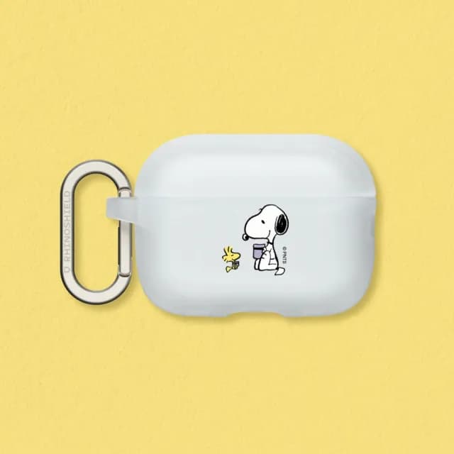 【RHINOSHIELD 犀牛盾】AirPods Pro2/Pro/第4/3/2/1代 無線耳機保護殼/史努比-一起喝茶吧！(Snoopy)