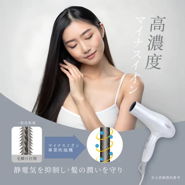 【AWSON 歐森】日本歐森1000W恆溫負離子吹風機/AWD-1019(風量大/保濕)