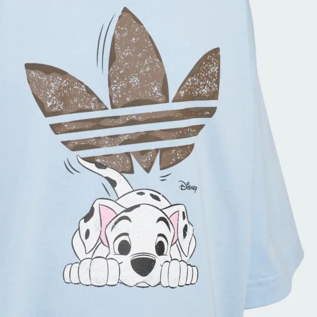 【adidas 愛迪達】迪士尼 101忠狗 短袖上衣 T恤  童裝 - Originals KG6628