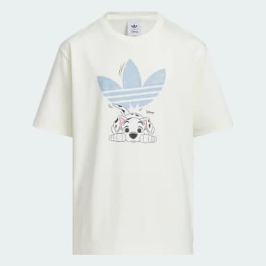【adidas 愛迪達】迪士尼 101忠狗 短袖上衣 T恤  童裝 - Originals KG6627