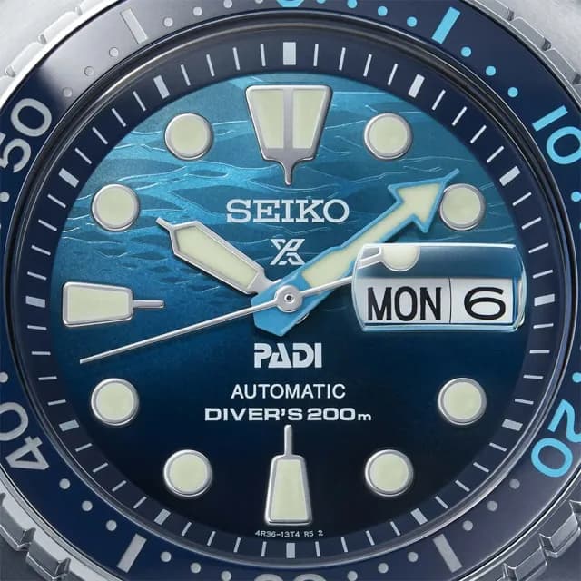 【SEIKO】Prospex PADI 海龜特別版 200米機械錶  禮物  手錶(4R36-06Z0F)