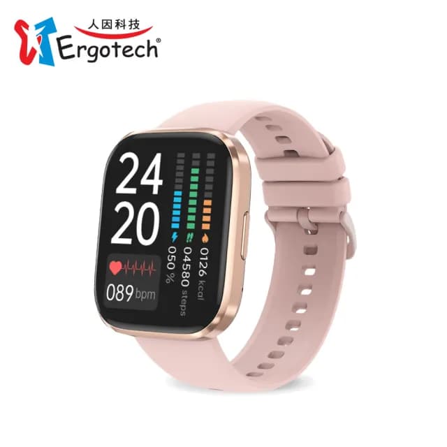 【Ergotech 人因科技】MWB270 心率血氧藍牙通話手錶 2吋