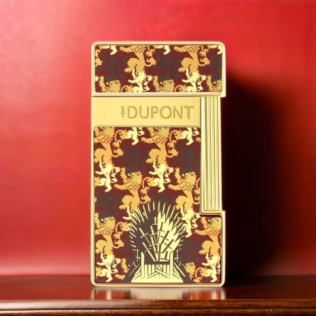 【S.T.Dupont 都彭】Game of Thrones 權力遊戲限量 蘭尼斯特家族 Slimmy 打火機 送禮 禮物 推薦(028111)