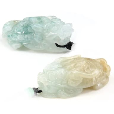 【JA-ME】天然A貨緬甸翡翠招財化煞龍龜玉墜(77購物節/禮物/現貨)
