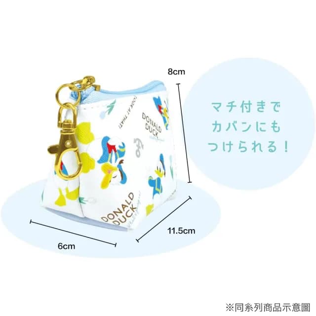 【T’S FACTORY】情人節禮物 Disney 迪士尼 皮質三角收納包 零錢包 奇奇蒂蒂