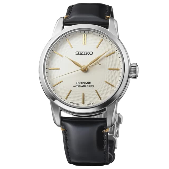 【SEIKO 精工】PRESAGE 無釉有田燒工藝 限量 三日鍊 機械腕錶 七夕 情人節 送禮 推薦(SPB497J1/6R51-00C0Z)