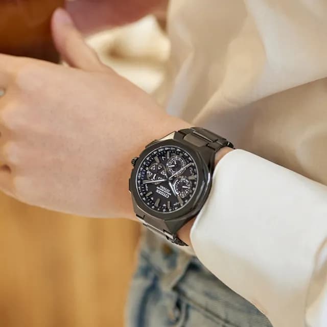 【CITIZEN 星辰】GENTS 韋禮安廣告配戴款 限量 GPS衛星對時 鈦 光動能腕錶 畢業禮物 送禮 推薦(CC4105-69E)