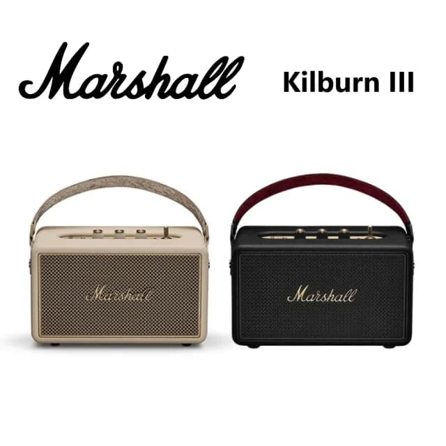 【Marshall】家用 攜帶式藍牙喇叭(Kilburn III)