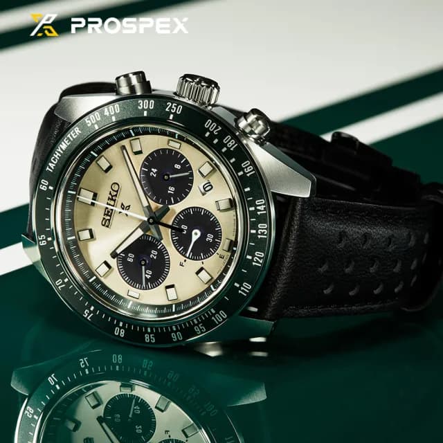 【SEIKO 精工】Prospex Speedtimer 太陽能三眼計時手錶 新年 禮物 推薦(SSC943P1/V192-0AH0F)
