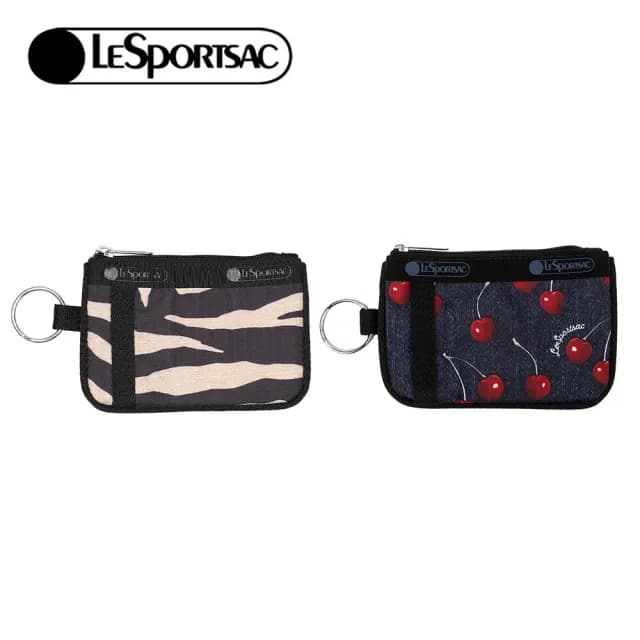 【Lesportsac】2025夏季新品 Key Card Holder 卡片零錢包(4009)
