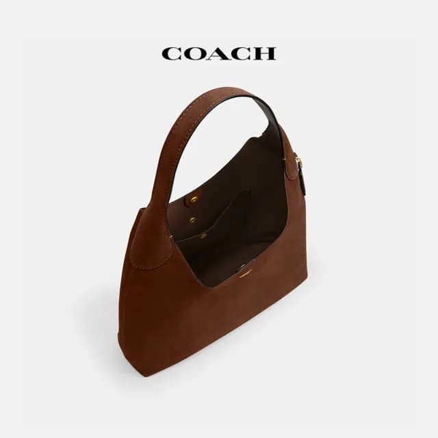 【COACH】蔻馳官方直營 BROOKLYN 39 單肩手袋 單肩包 肩背包-B4/Warm Brown(CW636)