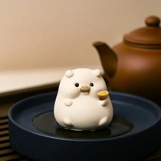 【上手家居】療癒動物茶寵擺件(茶具/桌面擺件/紫砂茶寵)