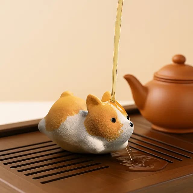 【上手家居】療癒動物茶寵擺件(茶具/桌面擺件/紫砂茶寵)
